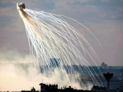 Bom Fosfor Putih Israel Hujani Gaza