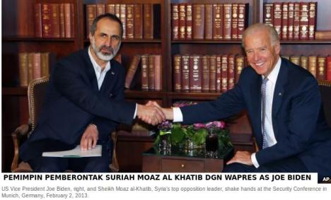 Pemimpin Suriah Boneka AS dgn Wapres AS