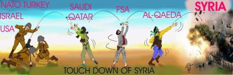 Touch Down di Suriah