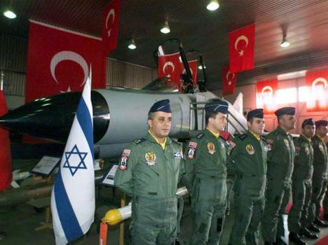 Pesawat Tempur Turki dan Israel