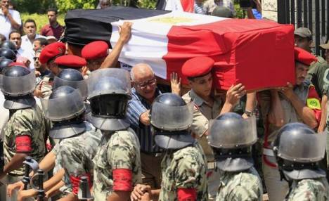113 Tentara Mesir Syahid Ditembak Teroris Bersenjata