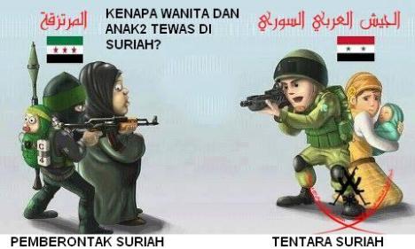 Tentara Suriah vs Pemberontak Suriah