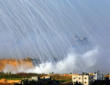 Bomb rain in Gaza
