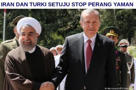 Iran dan Turki Stop Perang Yaman